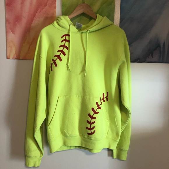 Softball Hoodie - Picture 1 of 3